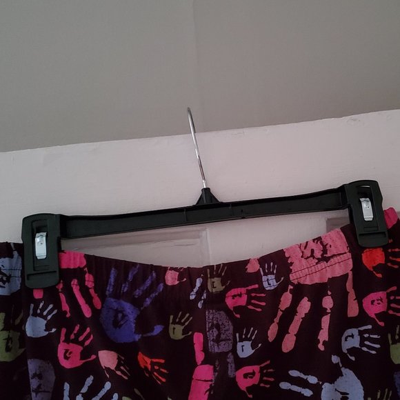 Buttery Soft Colorful Hand Print High Waist Leggings - Picture 9 of 9